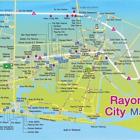 Panorama Sea View Room 245, V.I.P Condo Chain Rayong Ban Phe Eksteriør bilde